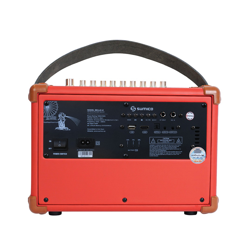 Loa karaoke xách tay Sumico Bella 42 chính hãng