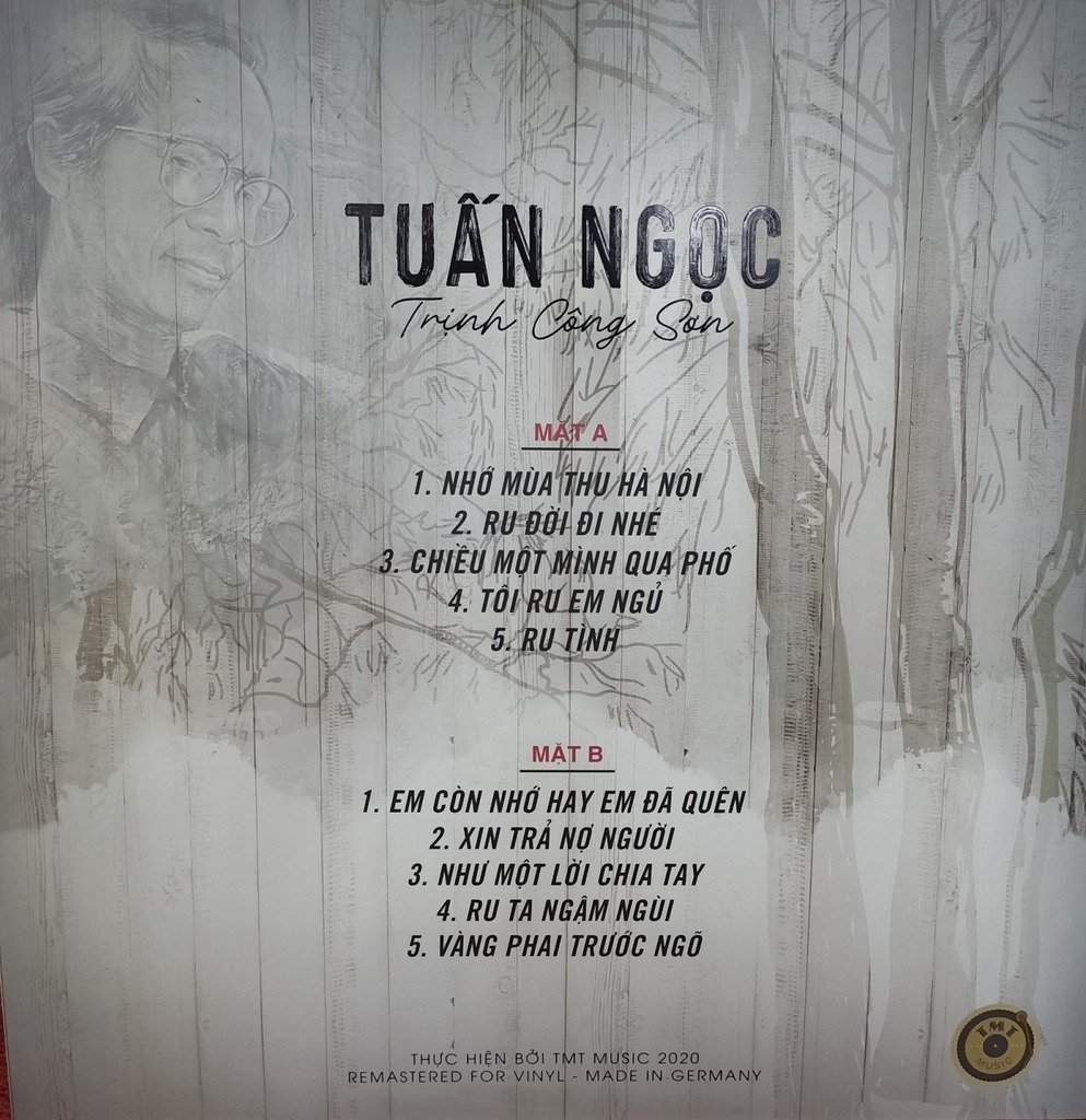Đĩa than Tuấn Ngọc - Trịnh Công Sơn