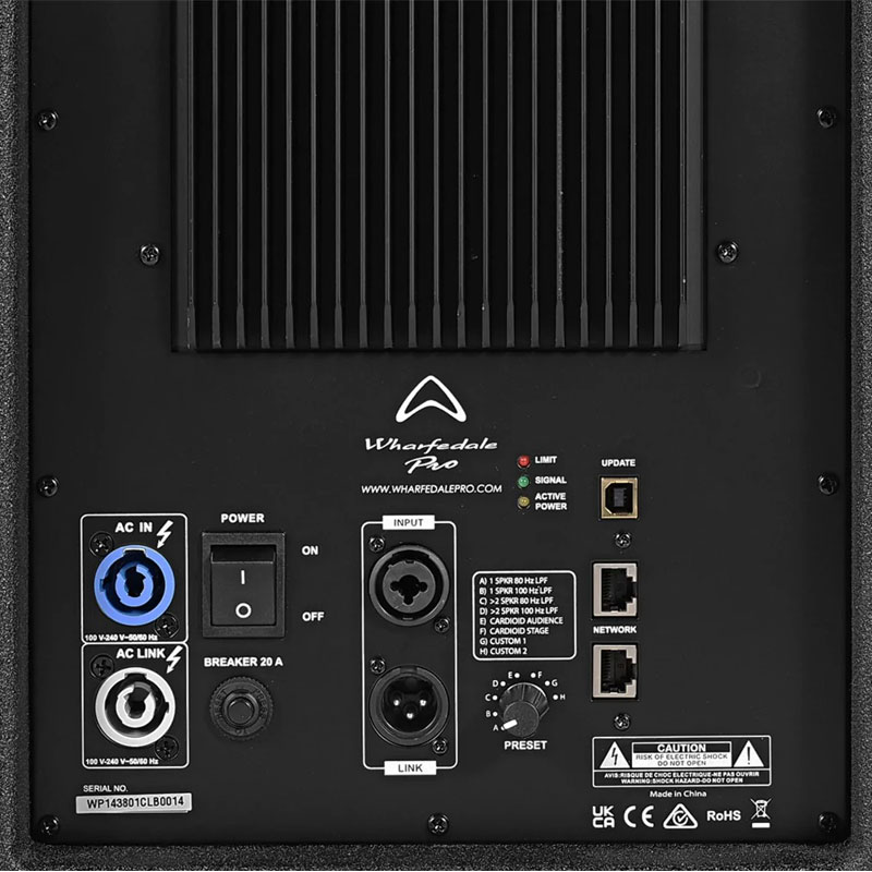 Loa Wharfedale WLA-218BA