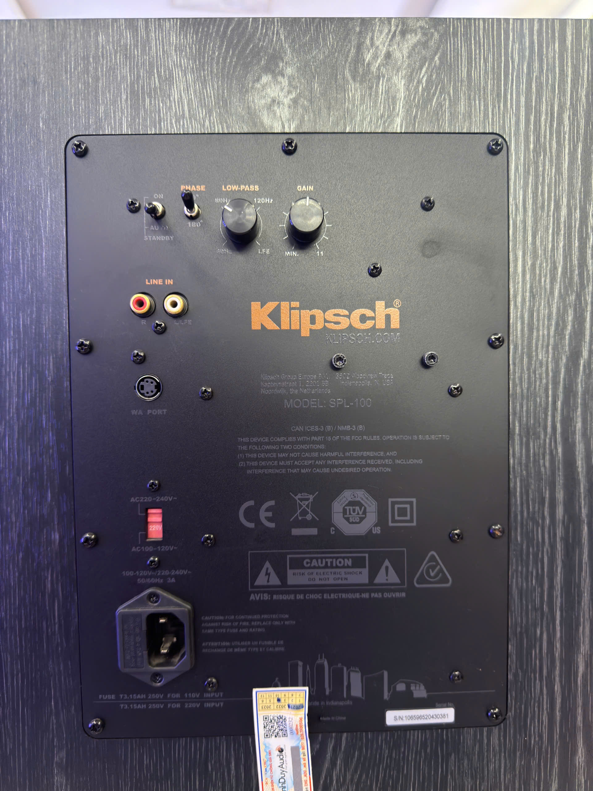Loa Klipsch SPL-100 Likenew