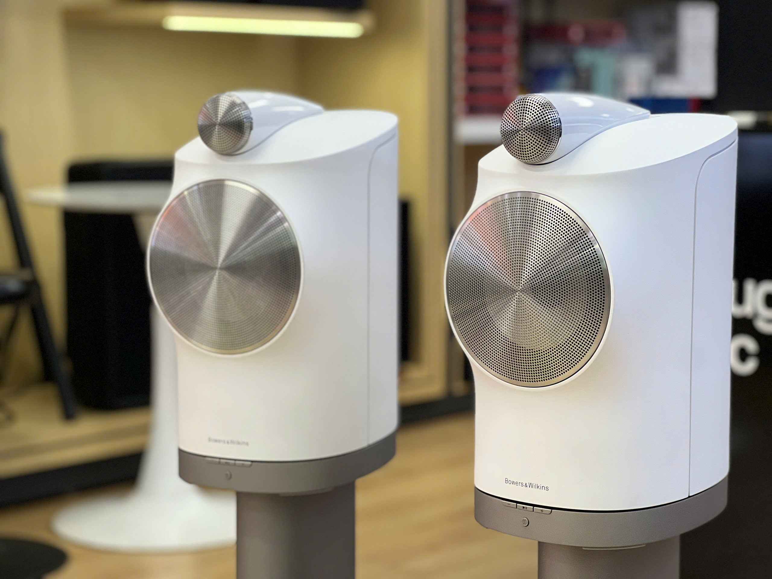 Loa Bowers & Wilkins Formation Duo Likenew kèm chân chính hãng