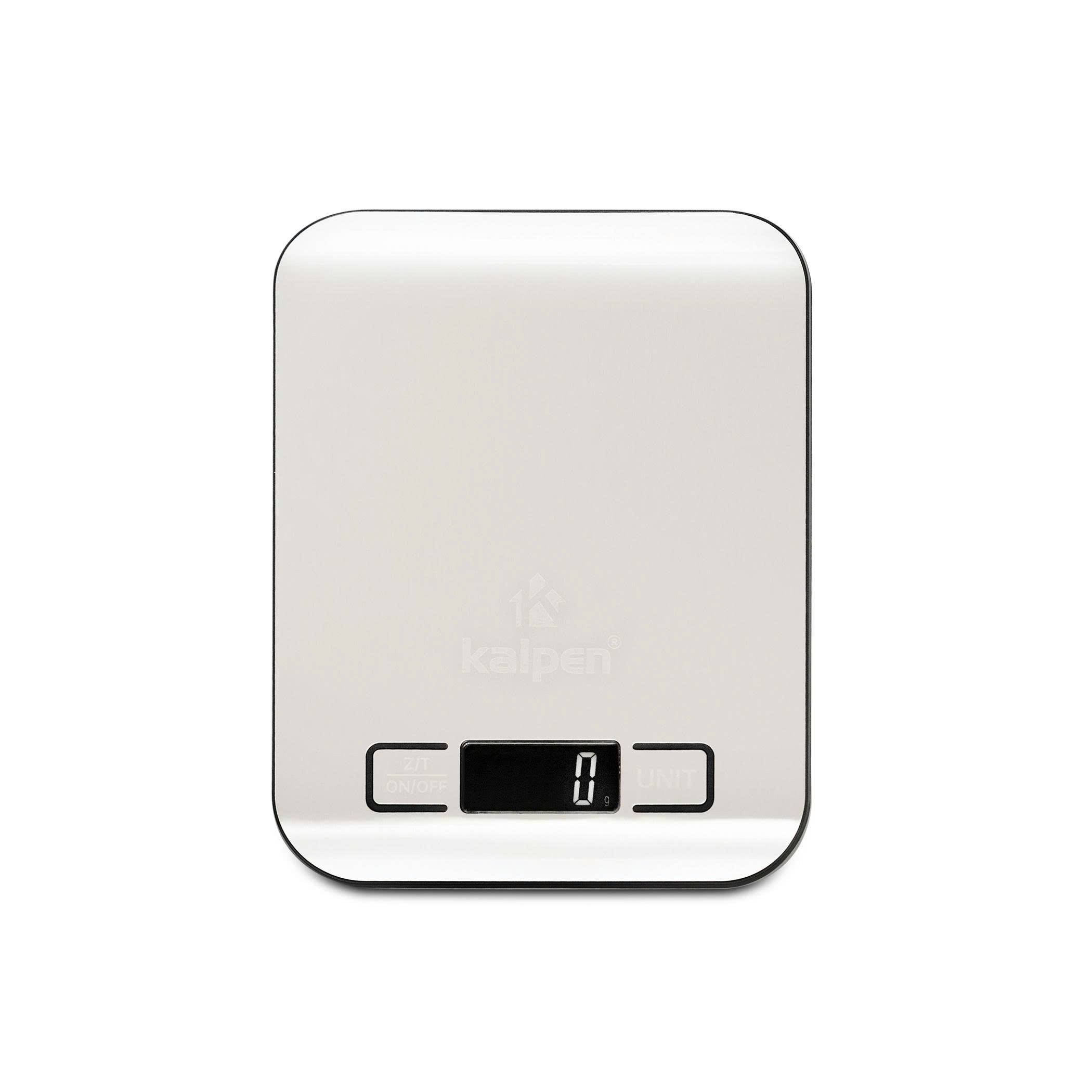 Kalpen T5 Edelstahl-Digitale Küchenwaage 10 kg