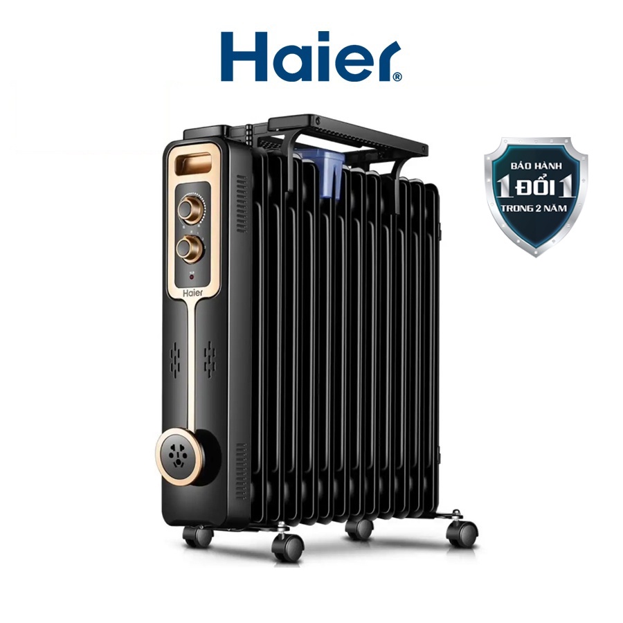 Quạt sưởi, máy sưởi, máy sấy quần áo, máy sưởi dầu Haier 13 Thanh HY2235-13B
