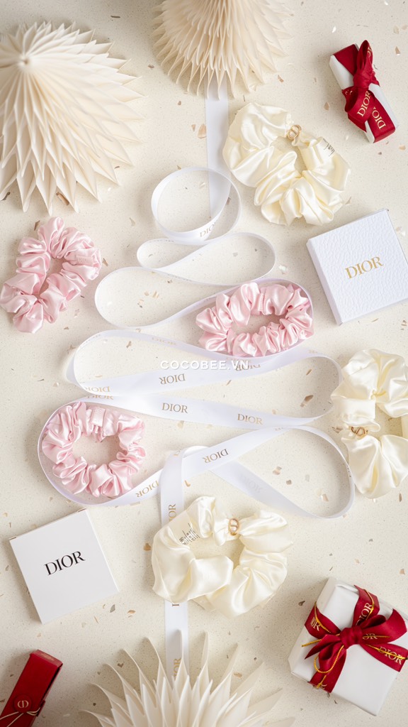 Cột Tóc DIOR Lụa Satin