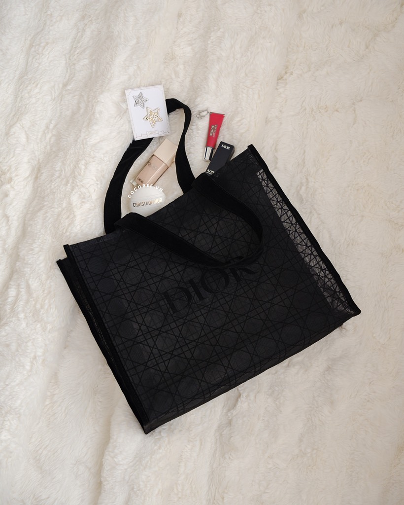 Túi Gift DIOR Exclusive Tote Bag - ĐEN (41x38x15cm)