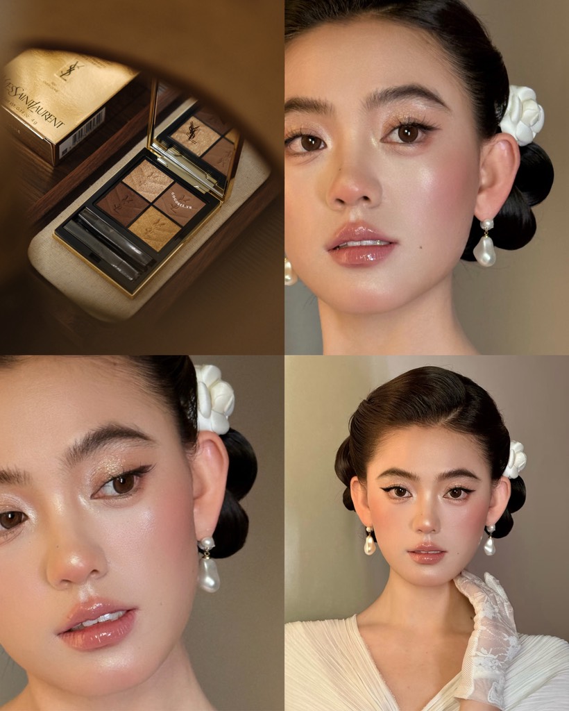 Bảng Phấn Mắt 4 Ô YSL Couture Mini Clutch Eyeshadow