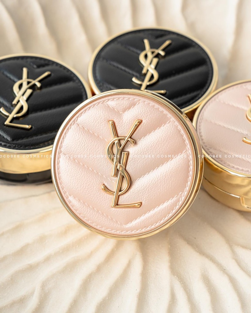 Phấn nước YSL Glow Pact Cushion Limited Edition Vỏ Hồng