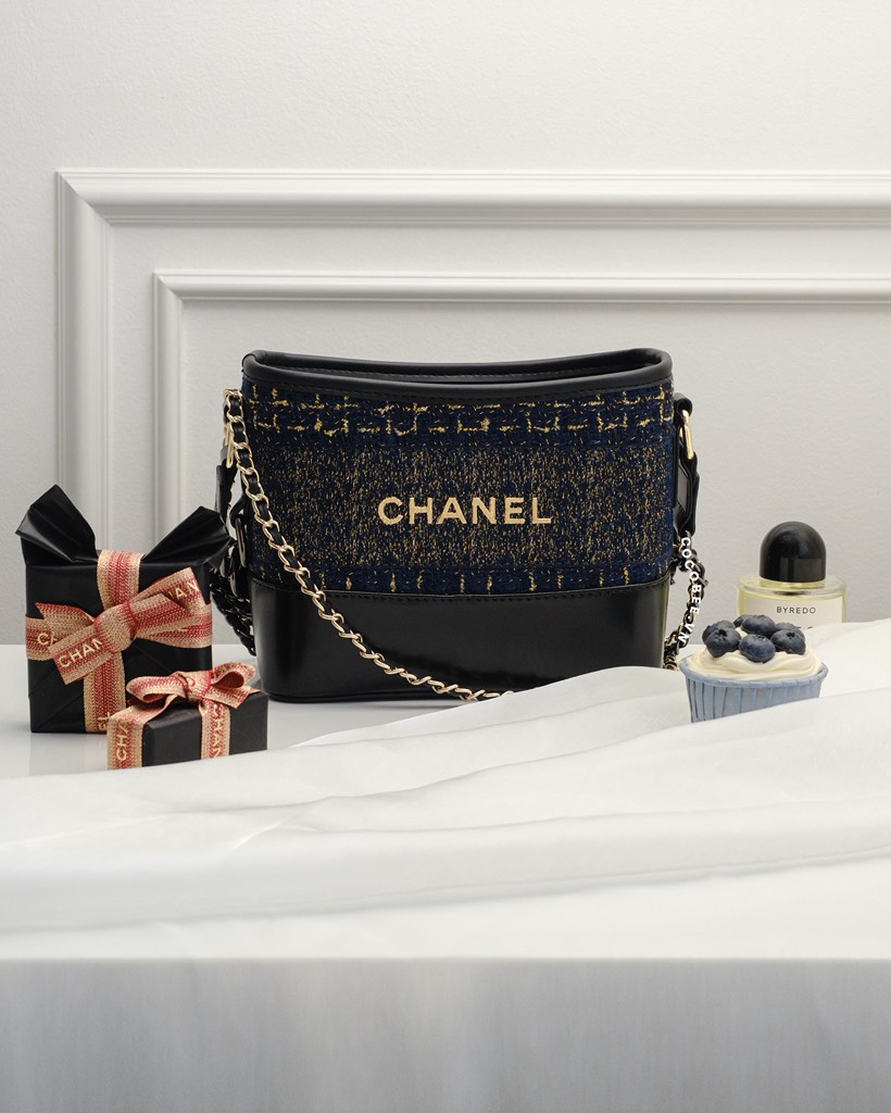 Túi Da Thật - Custom CHANEL từ Ruy Băng Tweed (21x17x8cm kèm Box Hãng)