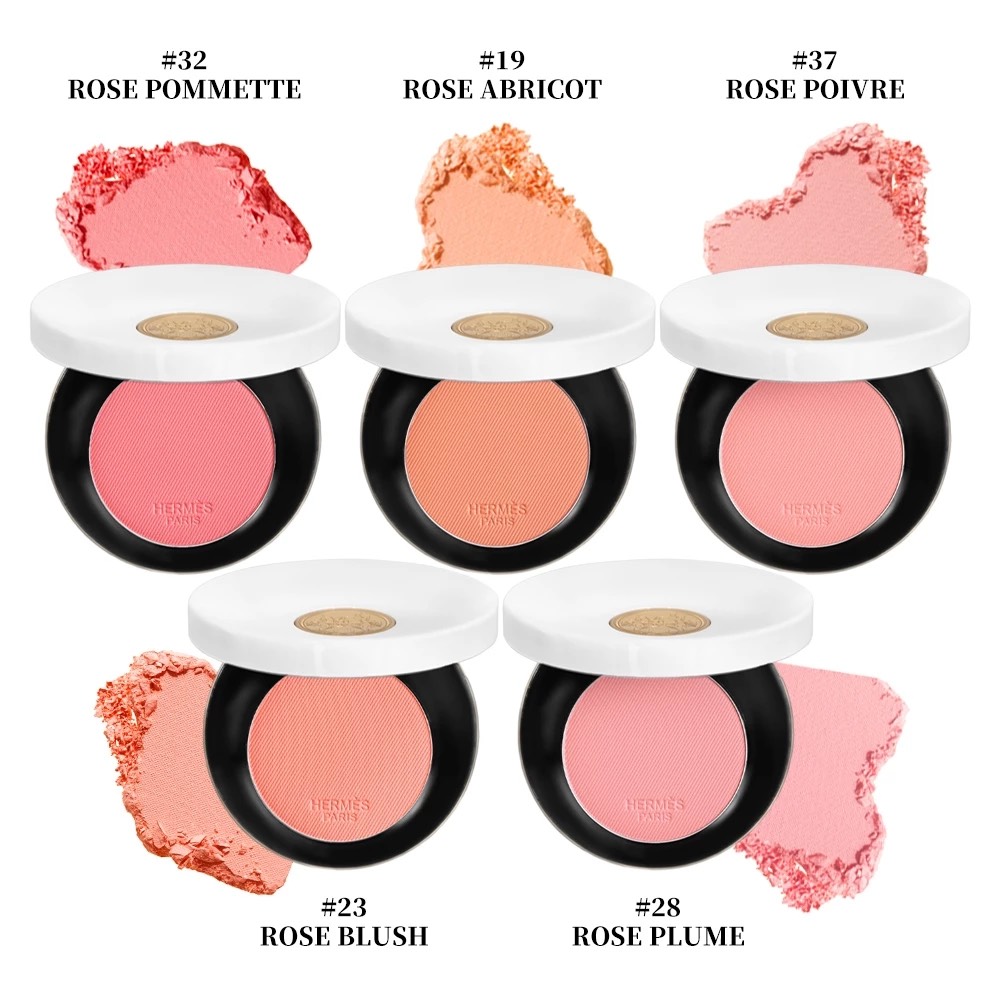 Phấn Má Hồng Rose HERMES Silky Blush Powder
