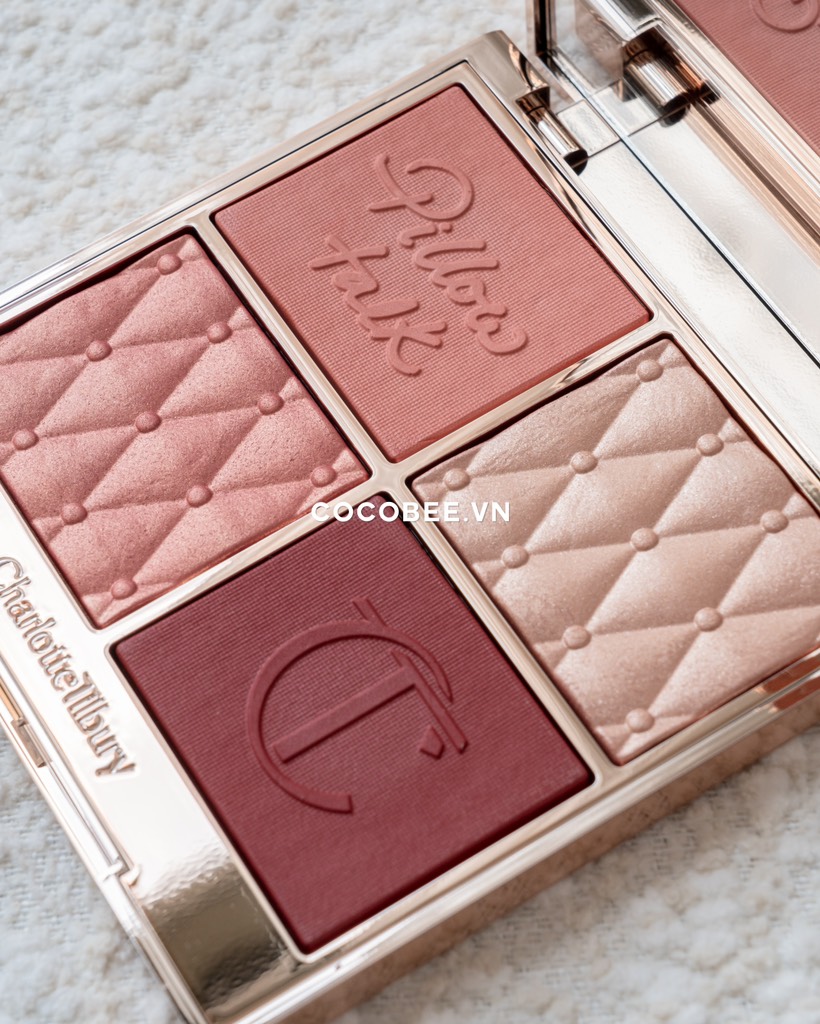 Bảng Phấn Má Hồng 4 Ô CHARLOTTE TILBURY Pillow Talk Beautifying Face Palette