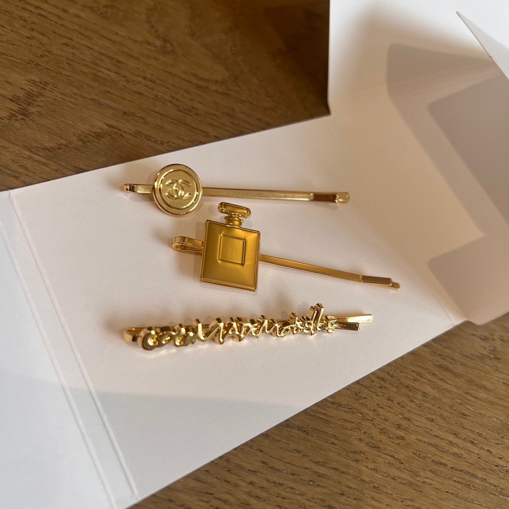 Gift Set Kẹp Tóc CHANEL 3pcs