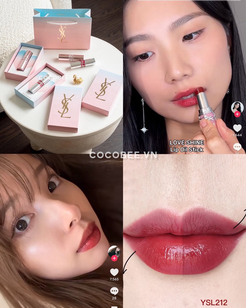 Son YSL Rouge Volupte Loveshine Candy Glow Lipstick