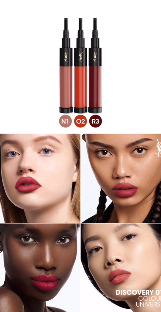 Set Máy In Son YSL Rouge Sur Mesure Custom Lip Color Creator Lipstick
