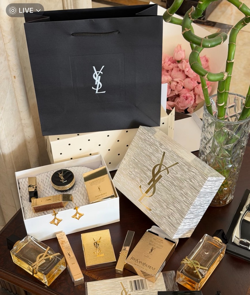 Túi Hãng YSL + Hộp quà Box YSL
