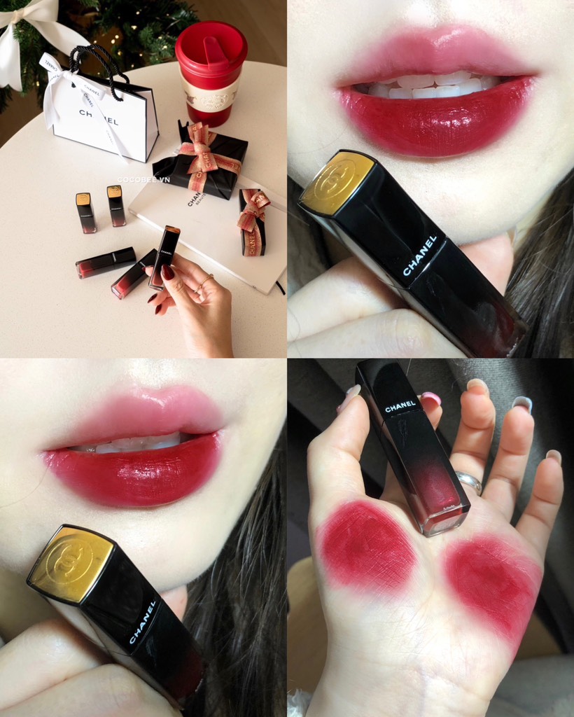 Son kem CHANEL Laque (TẶNG TÚI giấy hãng & Box Thoi Chanel)