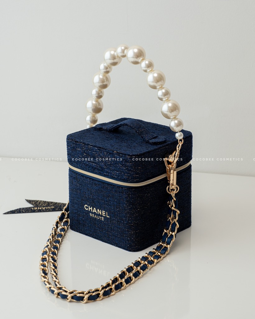 Túi Gift CHANEL Tweed Bản Giới Hạn  (Custom dây đeo & dây charm)