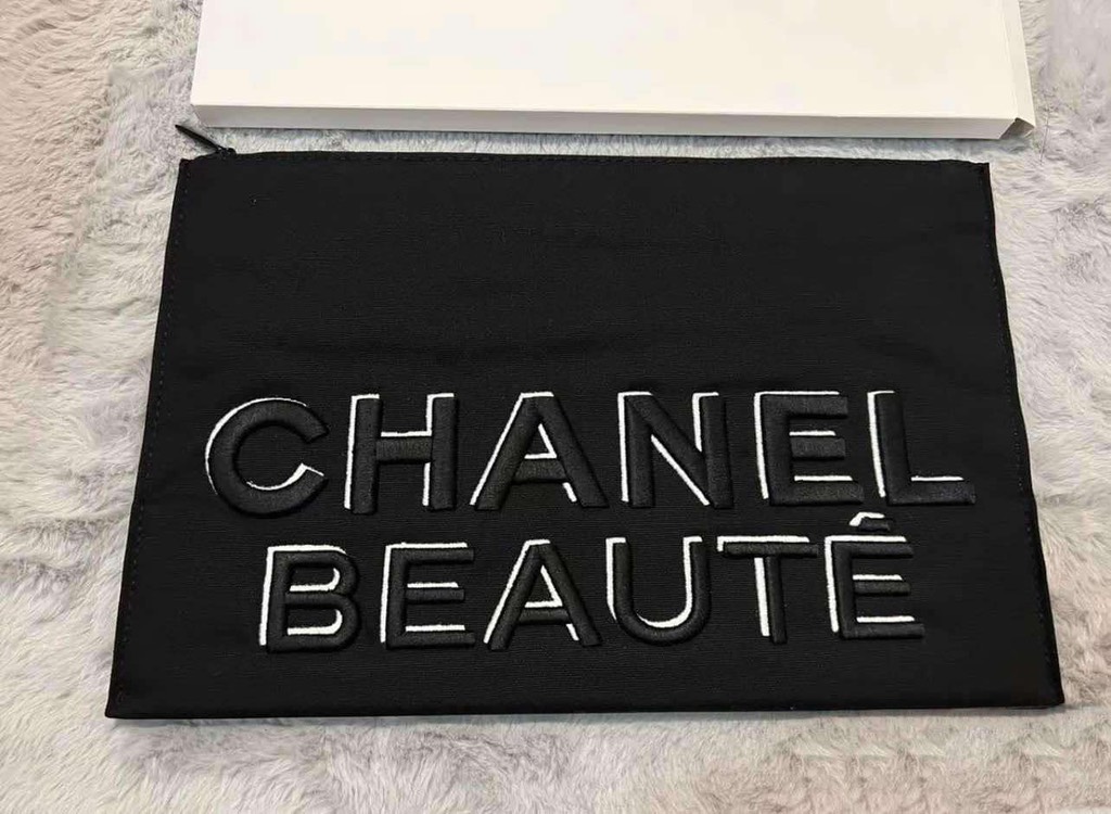 Túi Custom CHANEL Beauty - Chanel Deauville Tote Bag Tặng Túi hãng (30x24x15cm)