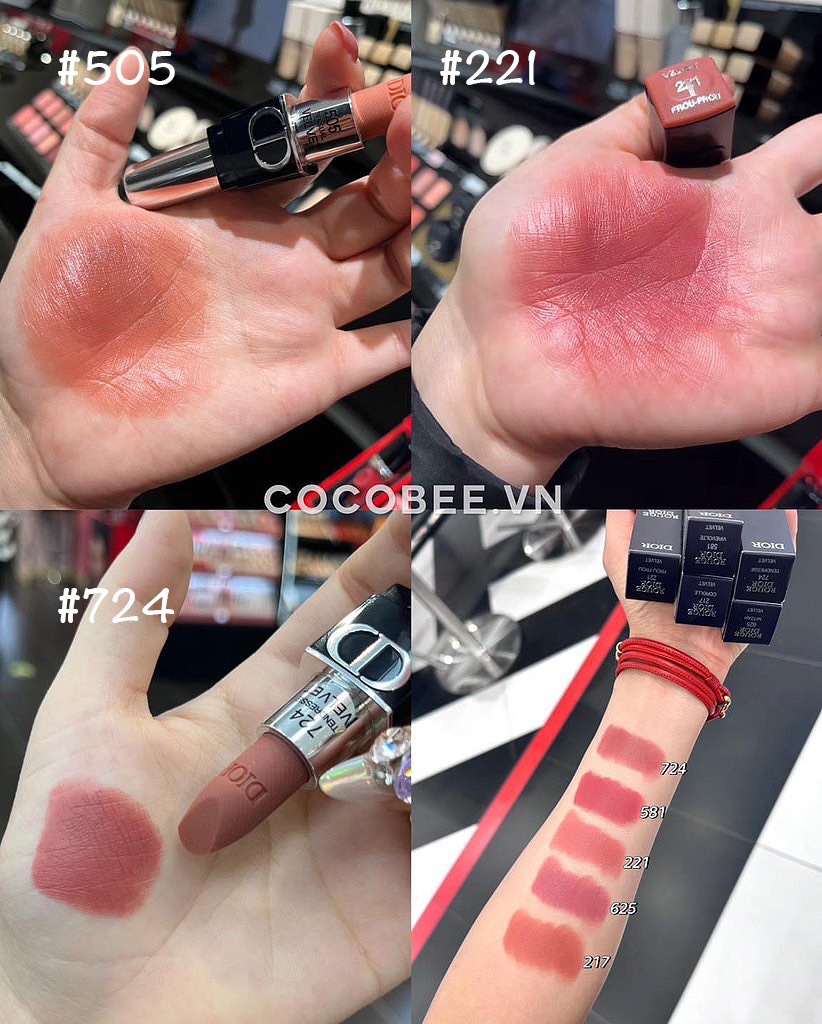 Son DIOR Nắp Hít Bản Mới (Nam Châm)