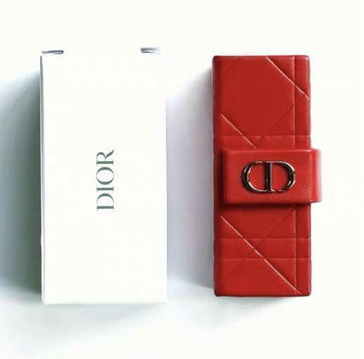 (Case) Vỏ Đựng Son DIOR Novelty Lip Case Red With Mirror Limited Edition