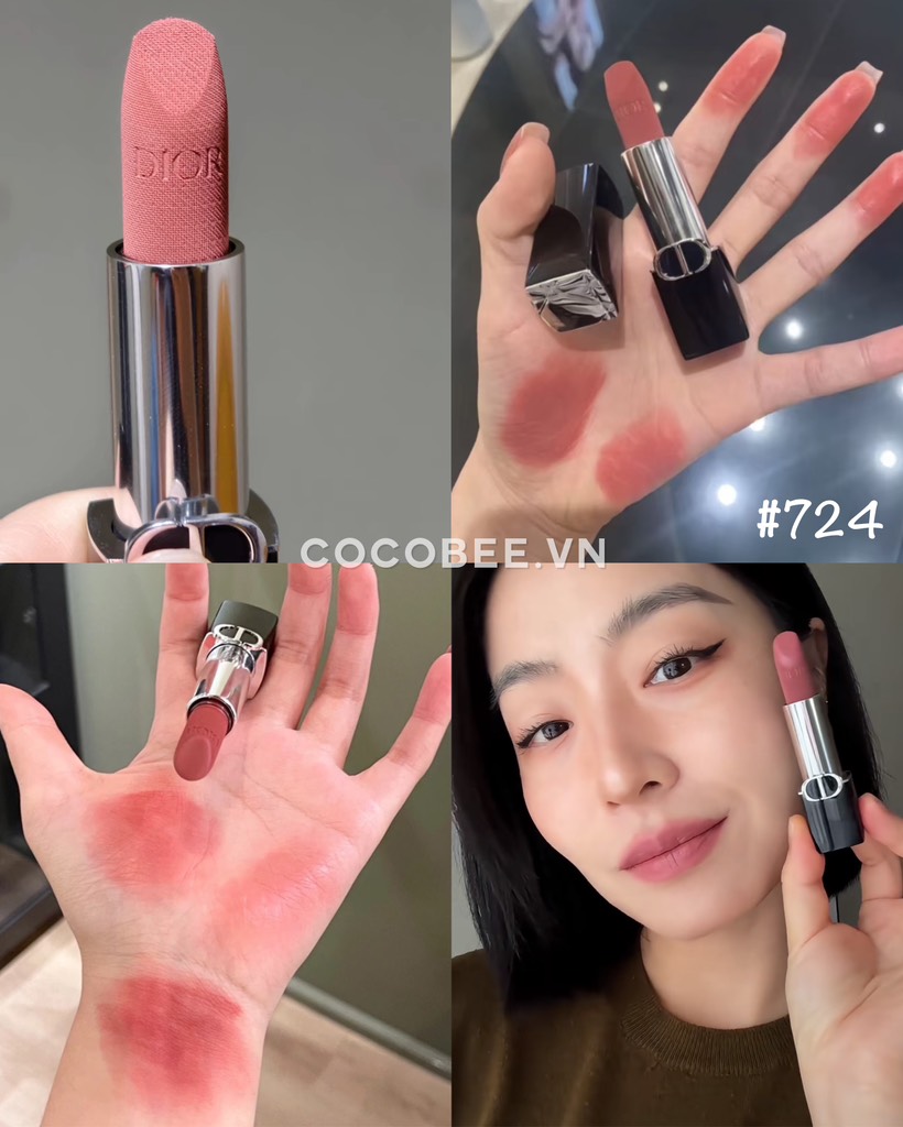 Son DIOR Nắp Hít Bản Mới (Nam Châm)