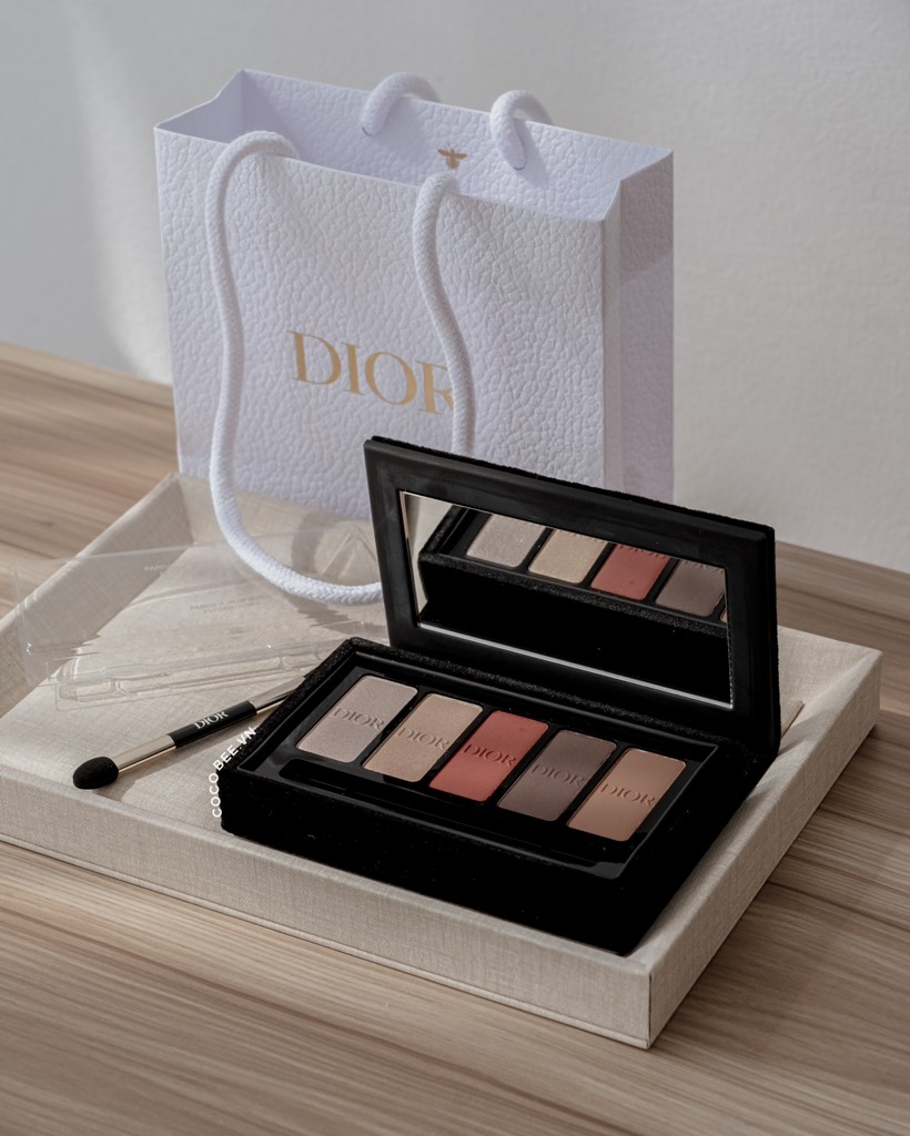 Phấn Mắt 5 Ô DIOR (Unbox Tặng túi giấy nhỏ Dior) - Ecrin Couture Iconic Eye Makeup
