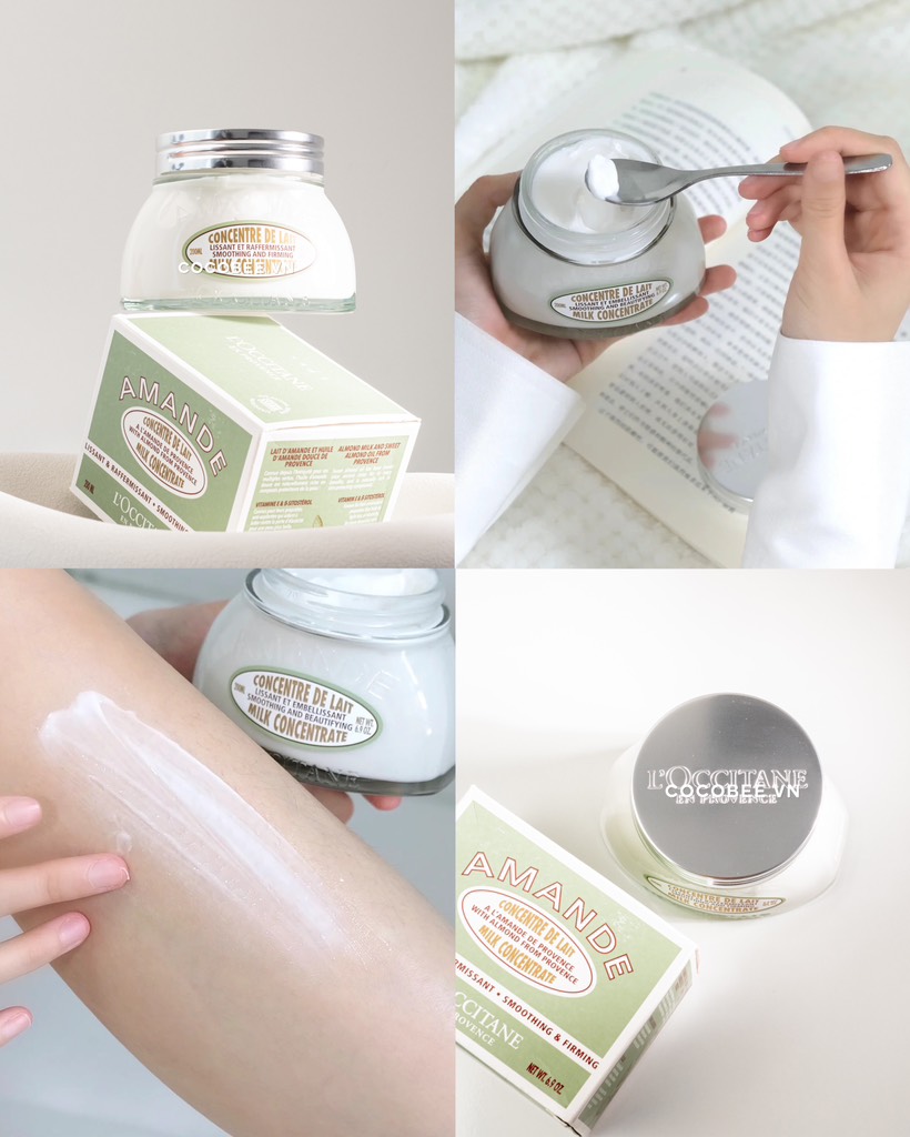 Kem Dưỡng Thể L'OCCITANE Amande Milk Concentrate 200ml