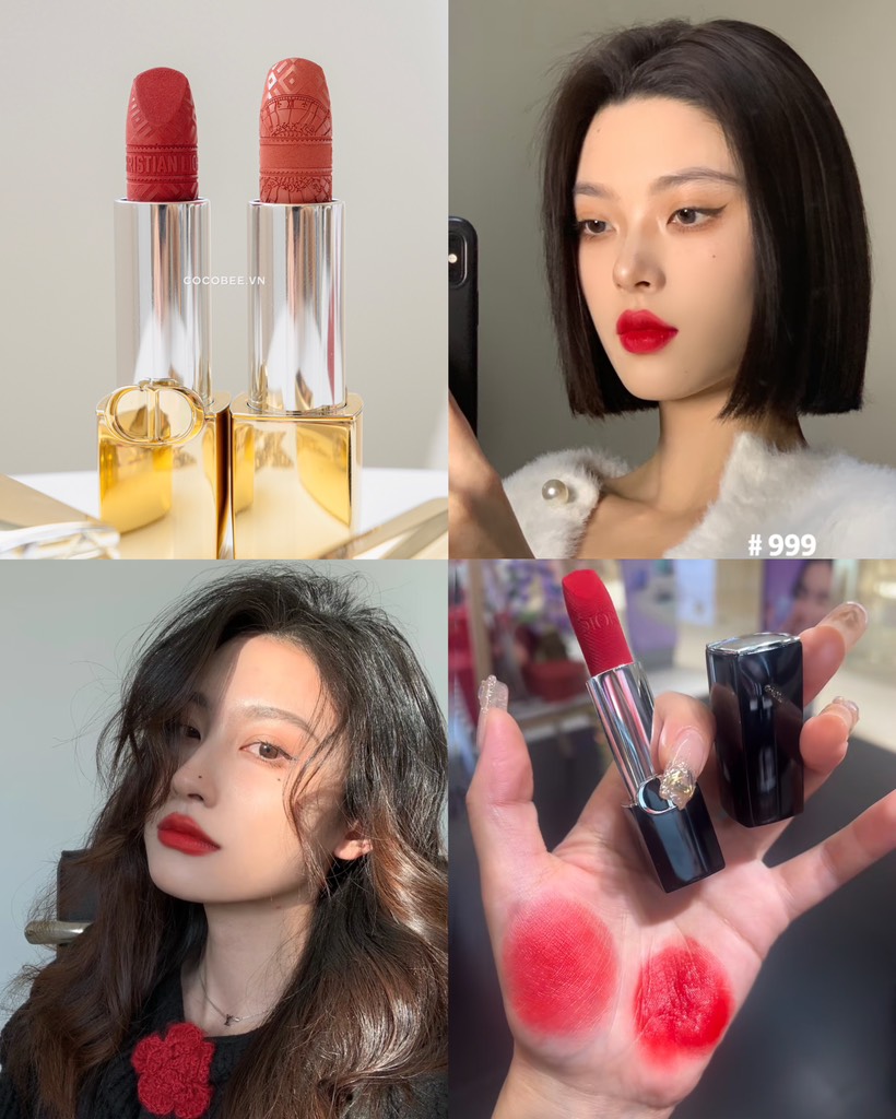 Son DIOR Vỏ Vàng Golden Case Limited Edition 2024 (Tem Trung - Bản sx thị trường Trung)