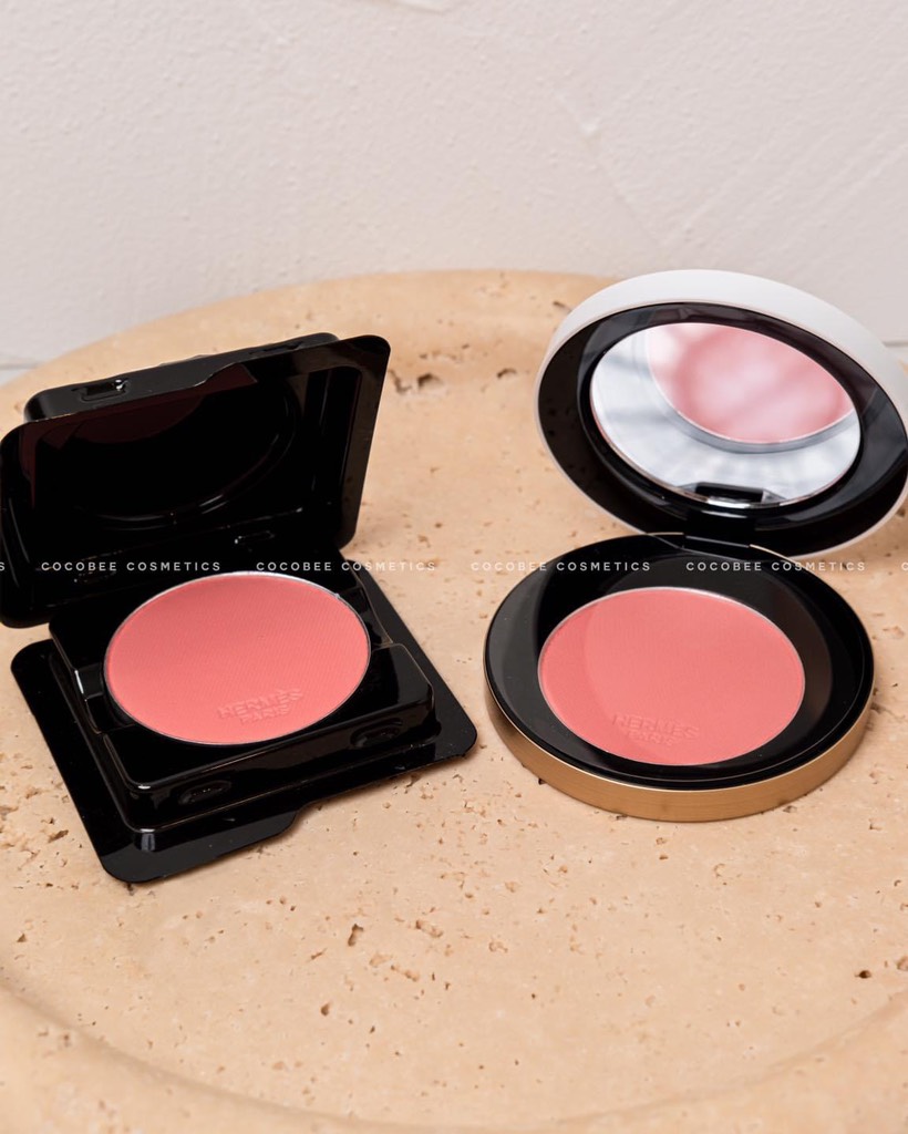 Phấn Má Hồng Rose HERMES Silky Blush Powder