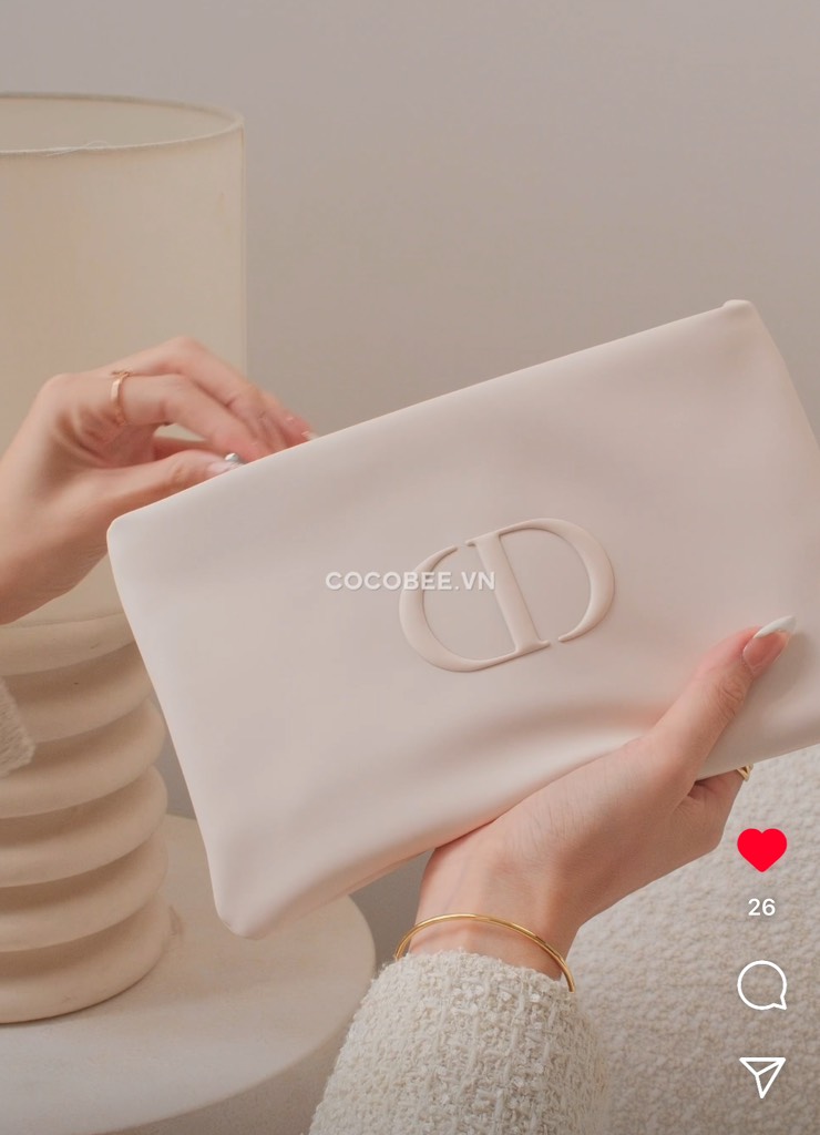 Túi Đựng Mỹ Phẩm DIOR Makeup Bag/ Pouch