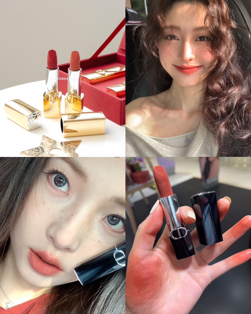 Son DIOR Vỏ Vàng Golden Case Limited Edition 2024 (Tem Trung - Bản sx thị trường Trung)