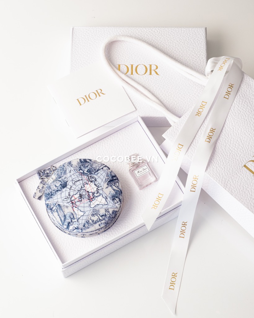 Set Quà Tặng - Gift Set DIOR Global Travel (Miss Dior 5ml + Túi Case đựng trang sức 10cm)