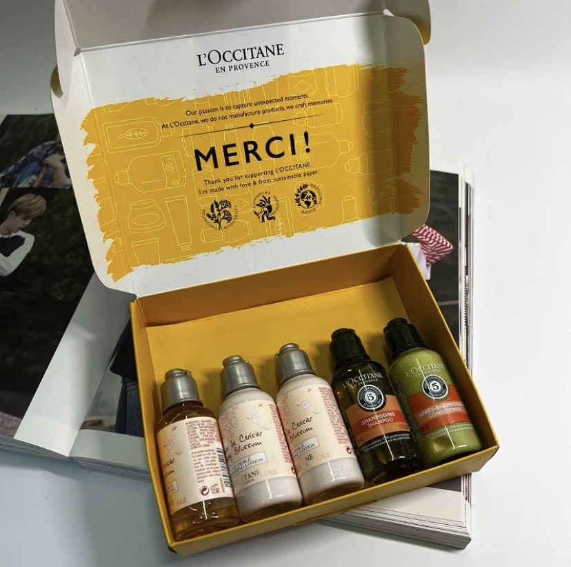 Set Quà Tặng L'OCCITANE Mini 5 Món