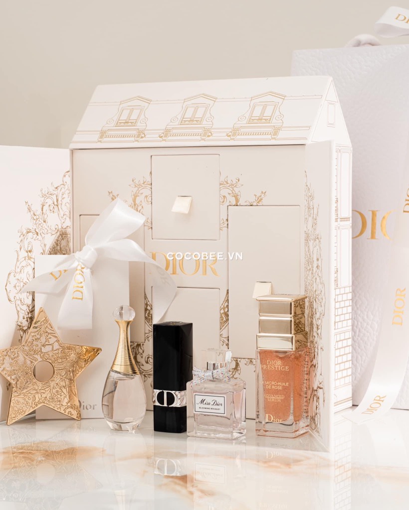 Gift Set DIOR Le Mini 30 Montaigne Holiday 2023 Discovery Set 4Món - Tặng Túi Hãng & RB Dior