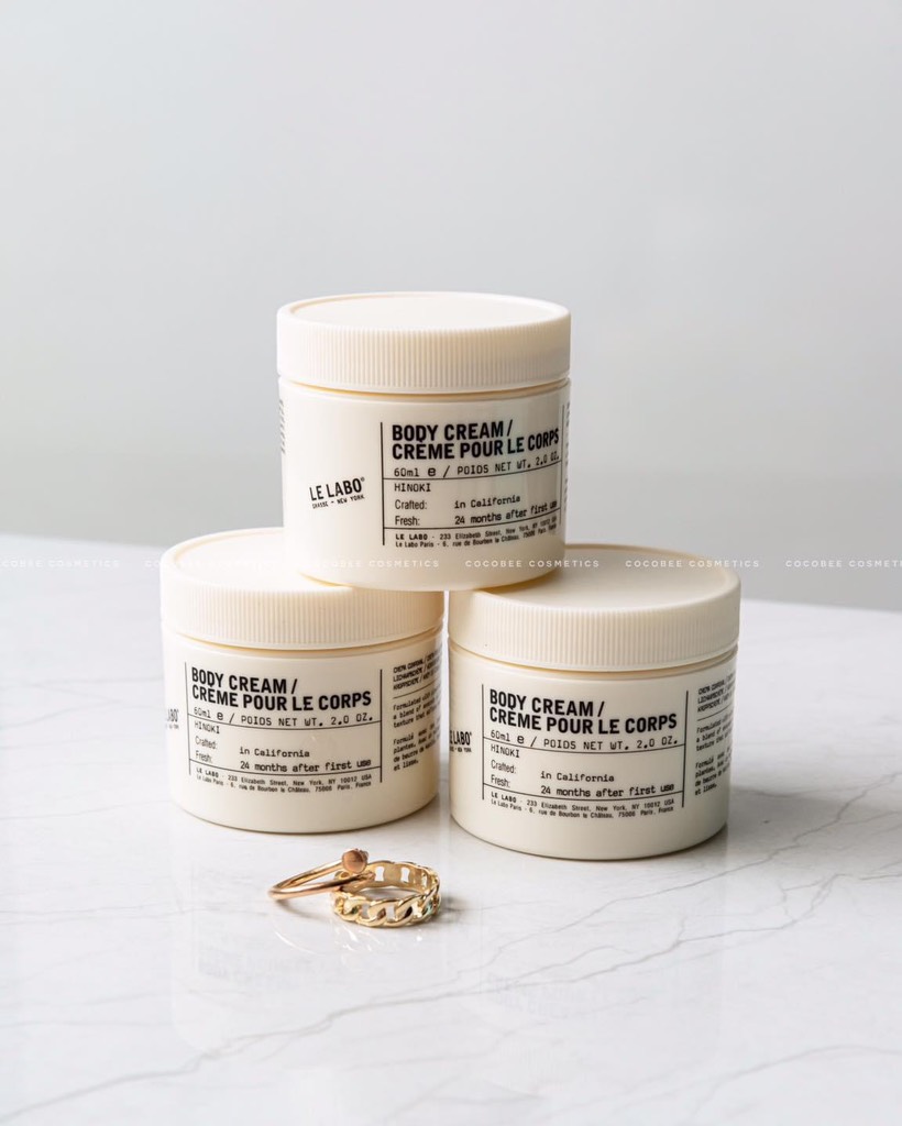 Kem Dưỡng Thể LE LABO Hinoki Avocado Body Cream 60ml