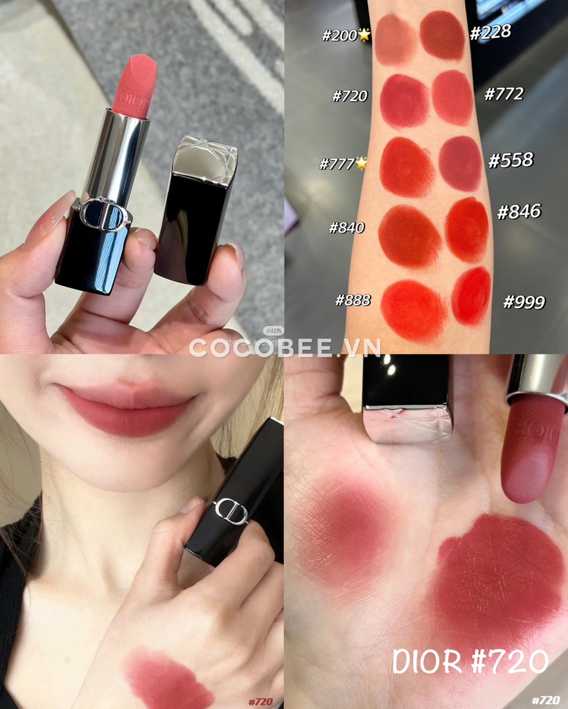 Son DIOR Nắp Hít Bản Mới (Nam Châm)