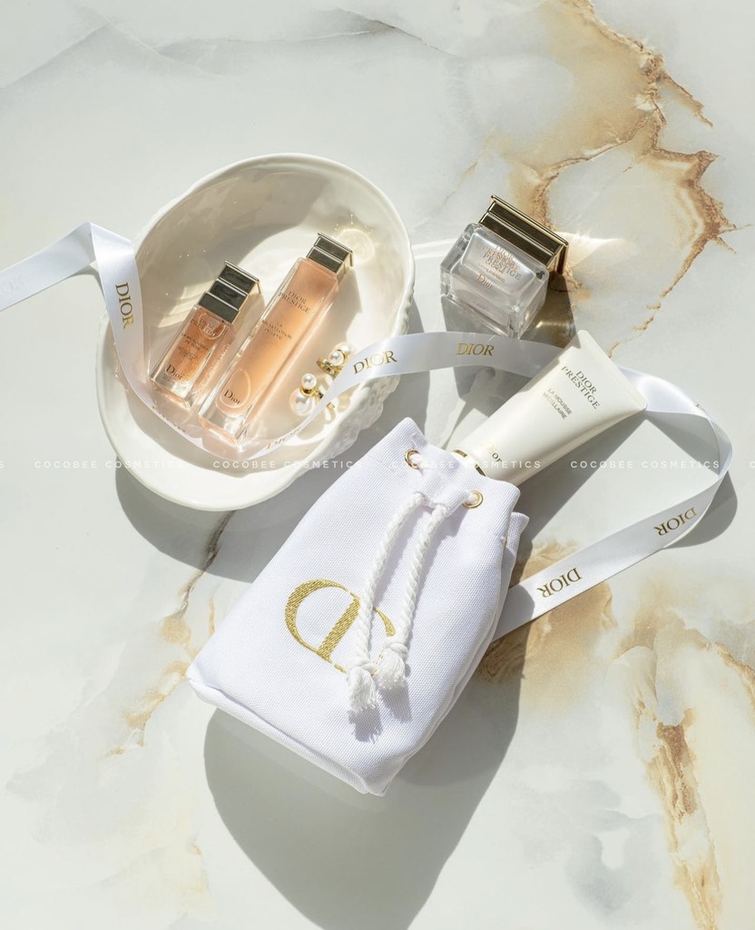 Set Dưỡng Da DIOR Prestige La Micro-Huile De Rose 10ml Beauty Ritual 4pcs