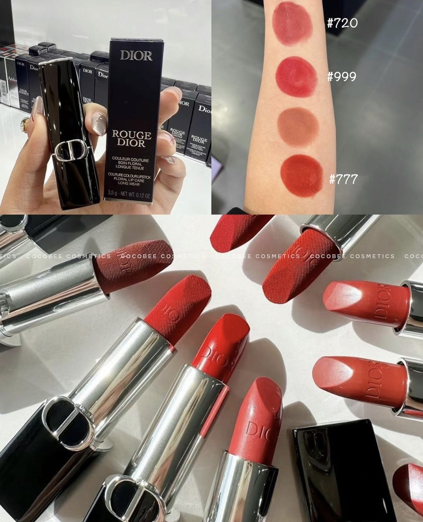 Son DIOR Nắp Hít Bản Mới (Nam Châm)