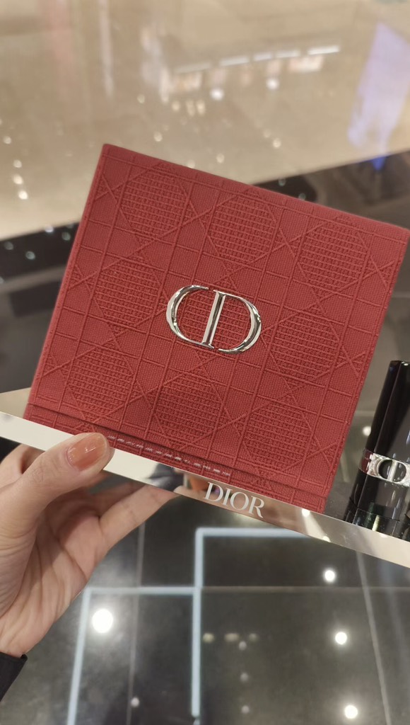 Gift Box DIOR Limited Edition - Hộp Quà Đựng 2 Son ( Có Gương )