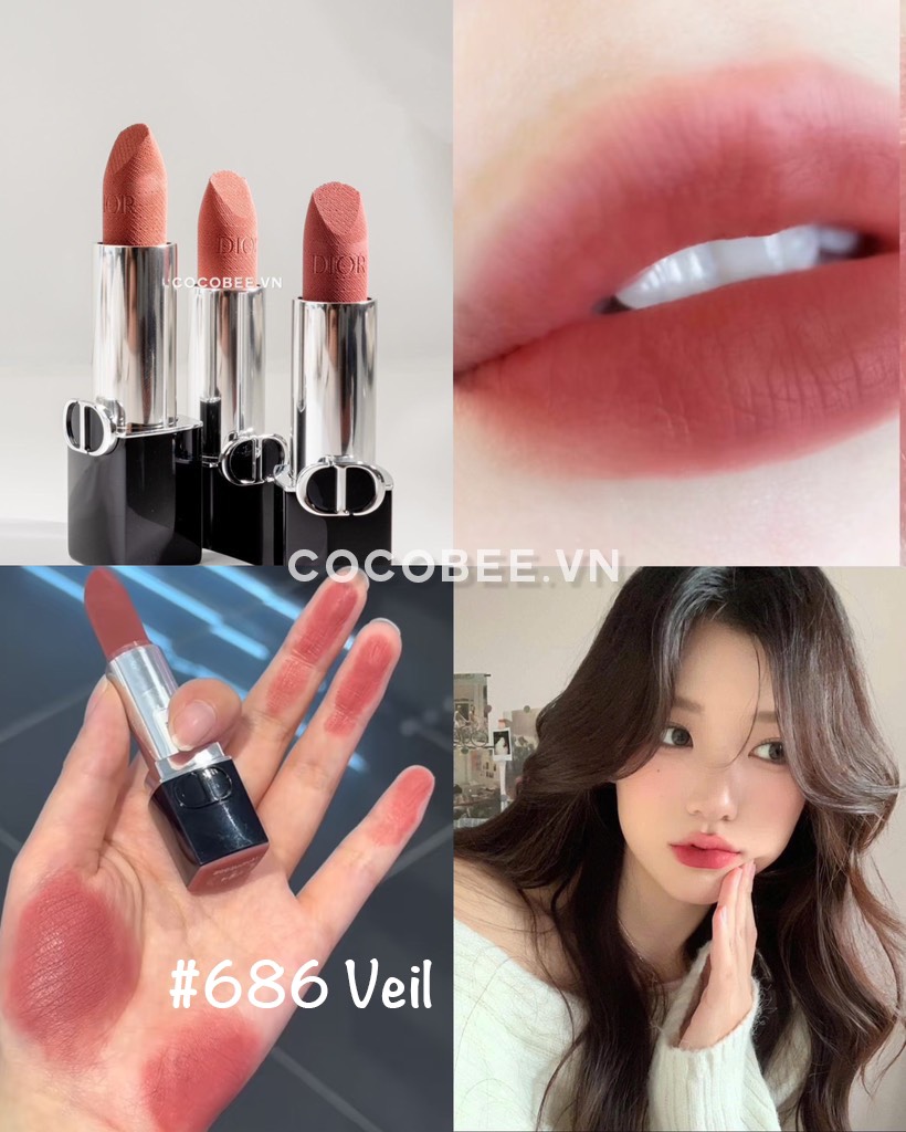 Son DIOR Nắp Hít Bản Mới (Nam Châm)