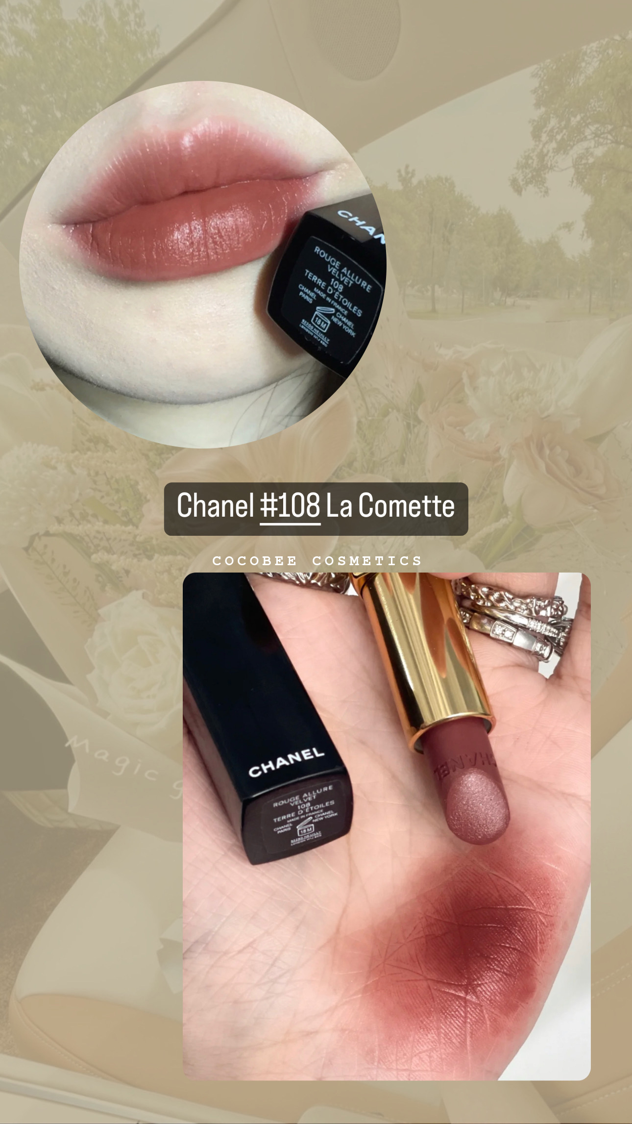 Son Chanel Rouge Allure mềm môi giữ màu căng mọng 96 Excentrique cam tươi