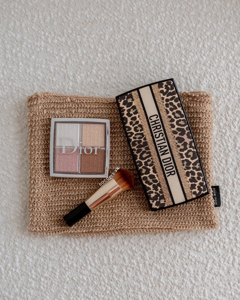Bảng Phấn Bắt Sáng Highlight 4 Ô DIOR Backstage Glow Face Palette (Unbox, Tặng Box Đỏ)