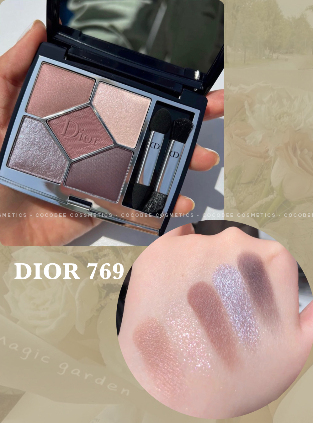 3in1  Bảng mắt Dior Backstage Eye Palette màu 003 Amber  Facebook