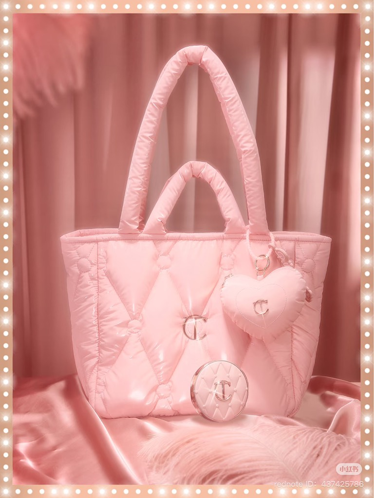 Túi Gift Phao Hồng CHARLOTTE TILBURY (40x30x12cm)