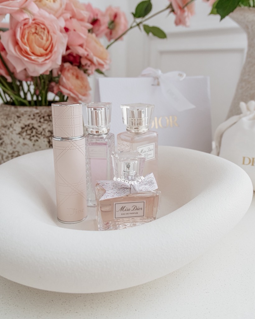 Dầu Dưỡng Tóc MISS DIOR Hair Oil Huile Pour Les Cheveux 30ml (Unbox Tặng túi Dior)