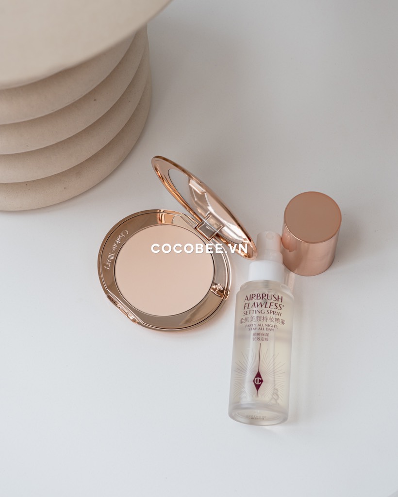 Set CHARLOTTE TILBURY Airbrush Flawless (Bản Store HongKong - chữ Trung)