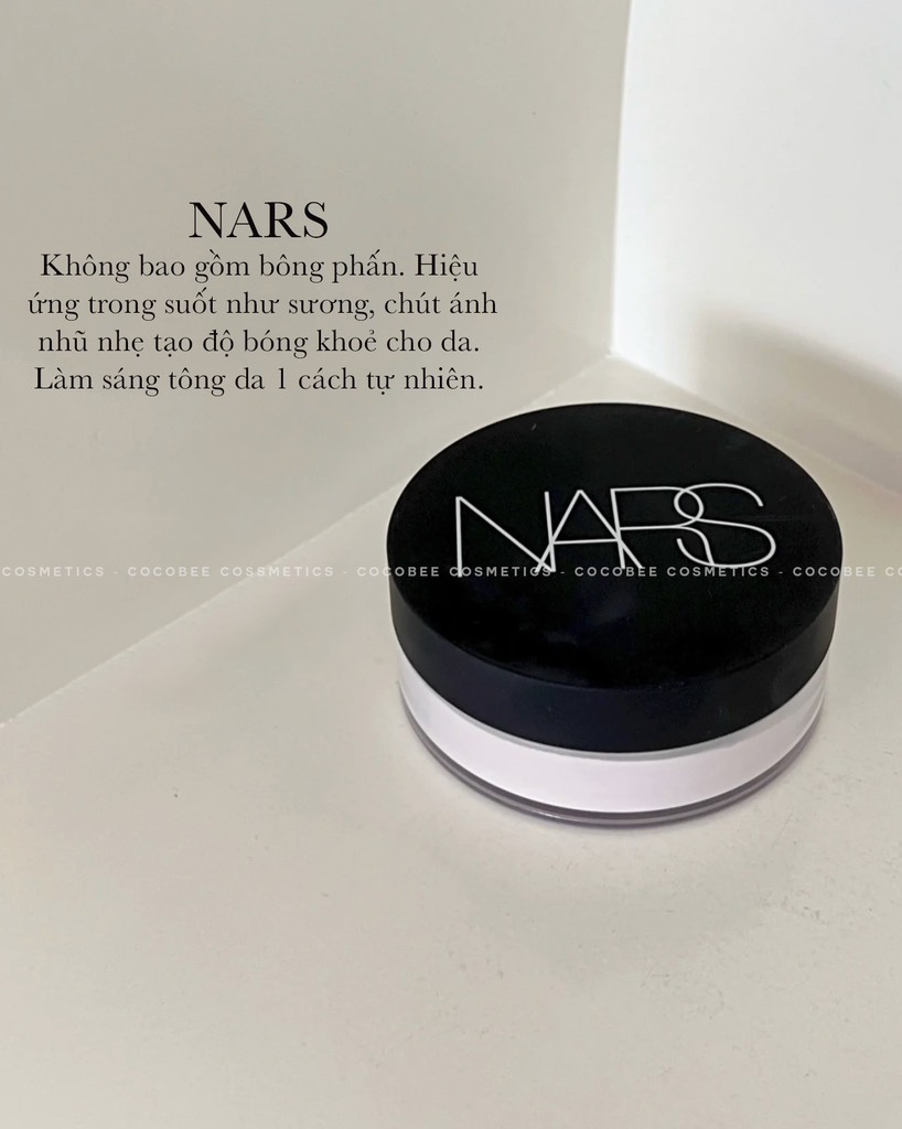 Phấn Phủ Bột NARS Light Reflecting Setting Powder Loose Translucent Crystal Không Màu