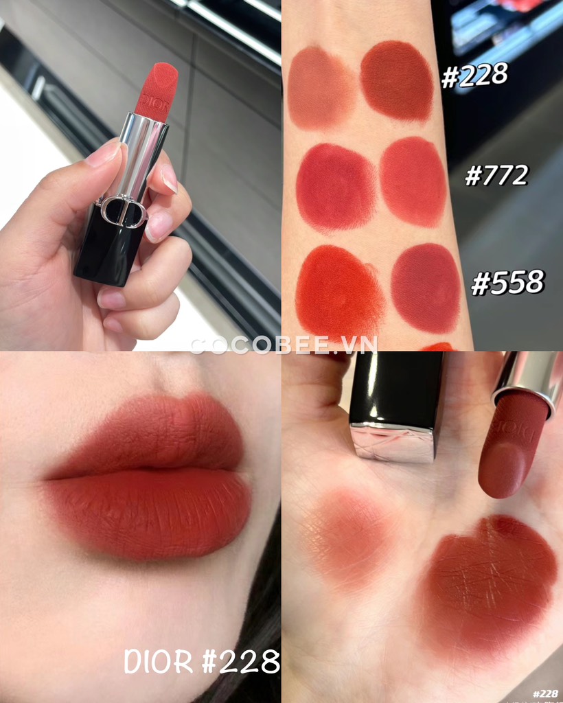 Son DIOR Nắp Hít Bản Mới (Nam Châm)