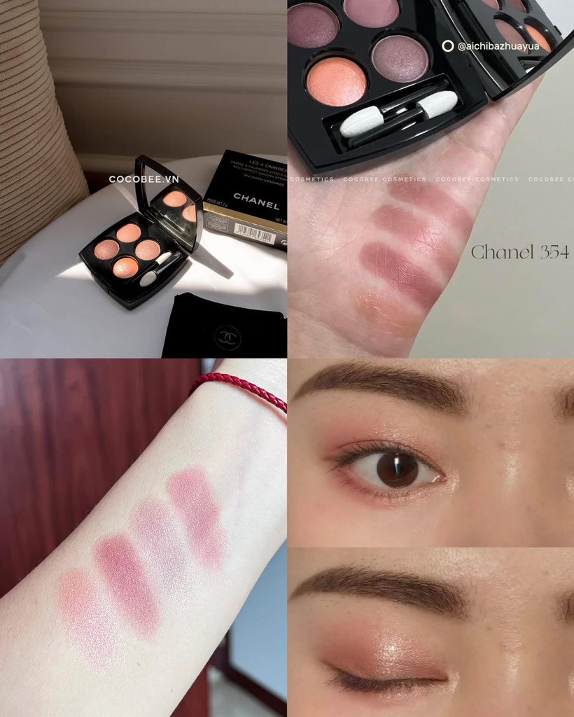 Phấn mắt 4 Ô CHANEL Les 4 Ombres Multi-Effect Quadra Eyeshadow