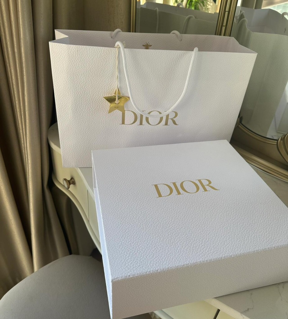 Túi hãng DIOR kèm Ruy Băng cột túi