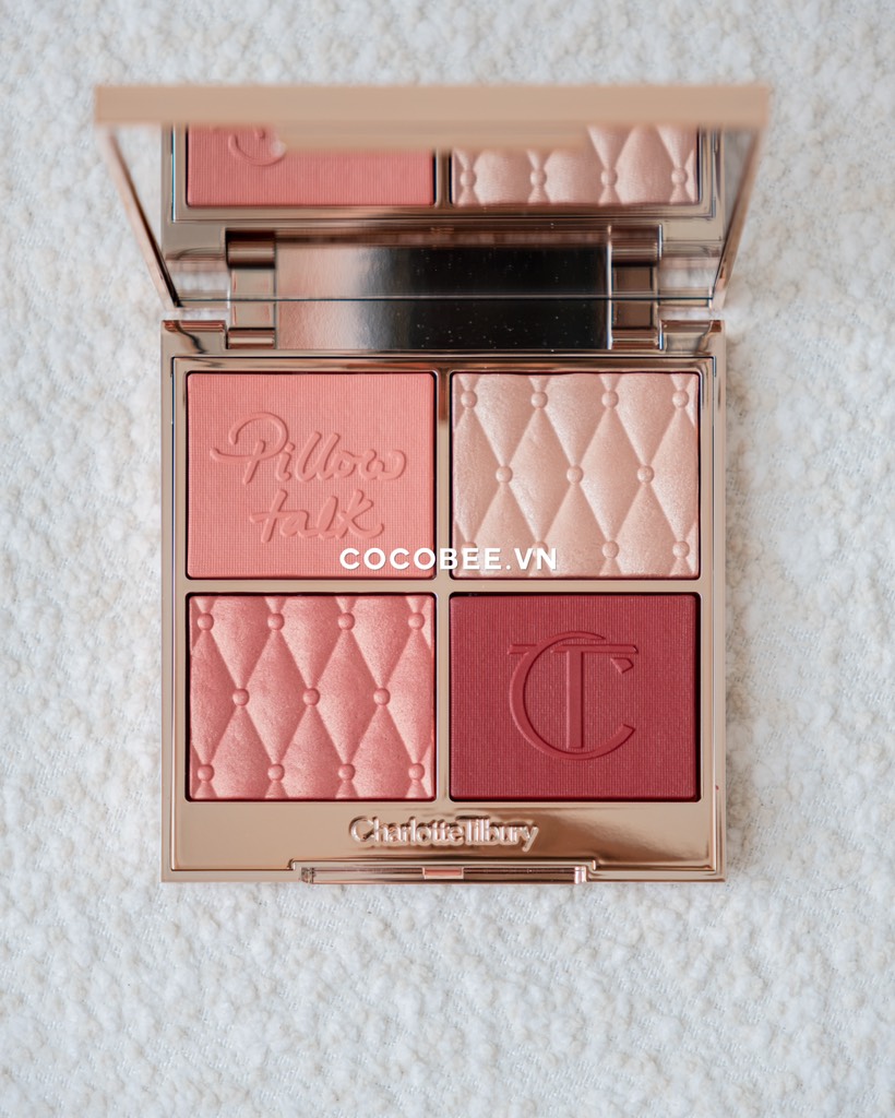 Bảng Phấn Má Hồng 4 Ô CHARLOTTE TILBURY Pillow Talk Beautifying Face Palette
